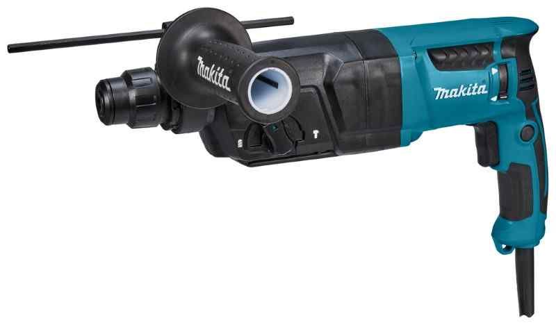 Makita HR2652J 230V Combihamer met stofafzuigunit, in mbox