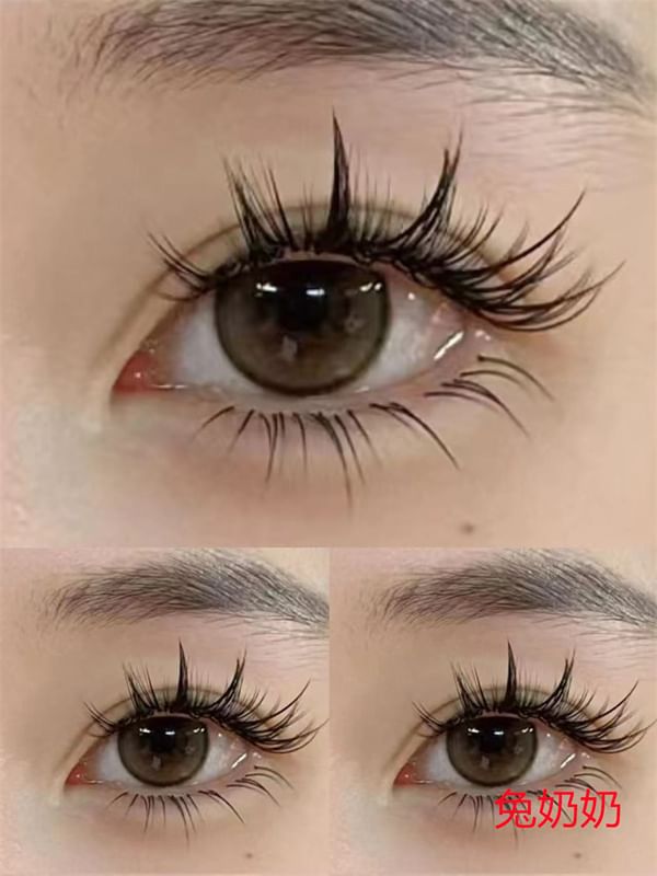 Mogugu - Set van 5 paar: Doll Eye Spiky valse wimpers