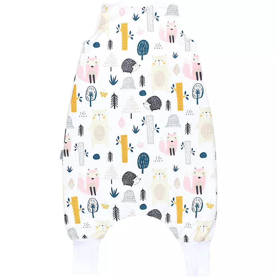 TupTam Baby Sommer Schlafsack mit Beinen ohne Ärmeln beigebraun