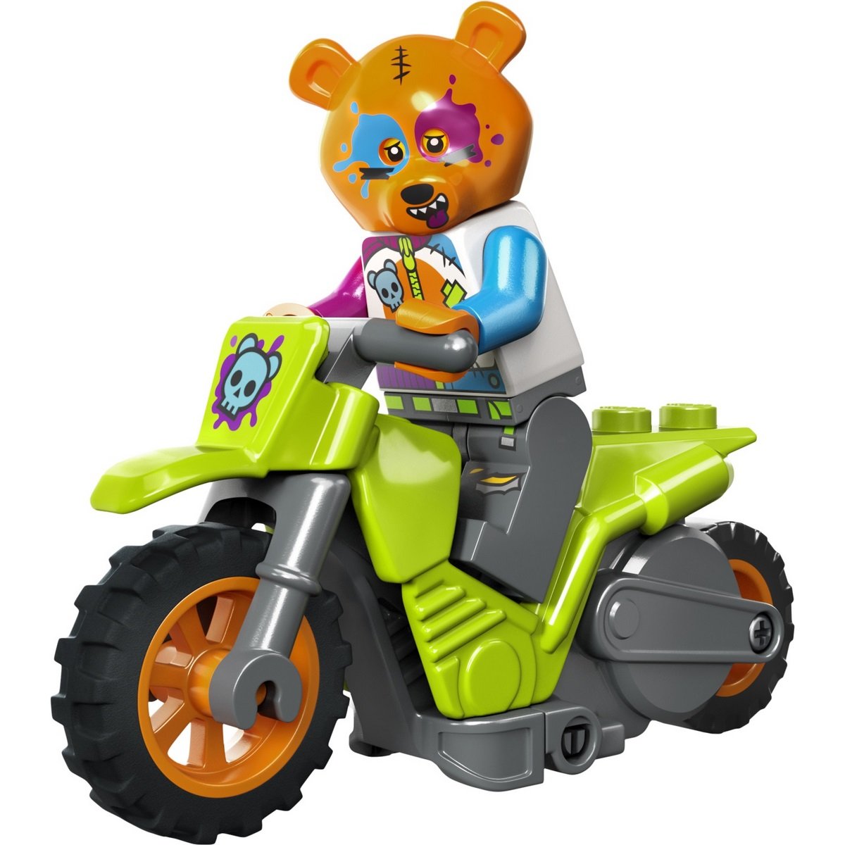 La moto de cascadede l'ours Lego City 60356