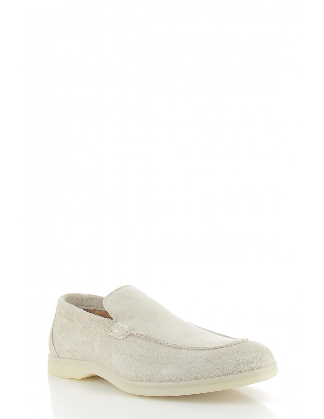 hylton Mocassins homme atoll 8/3 lamb daim beige