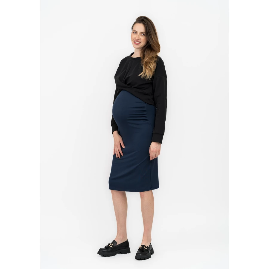 Cool Mama Umstands-Sweatshirt Basic SCHWARZ