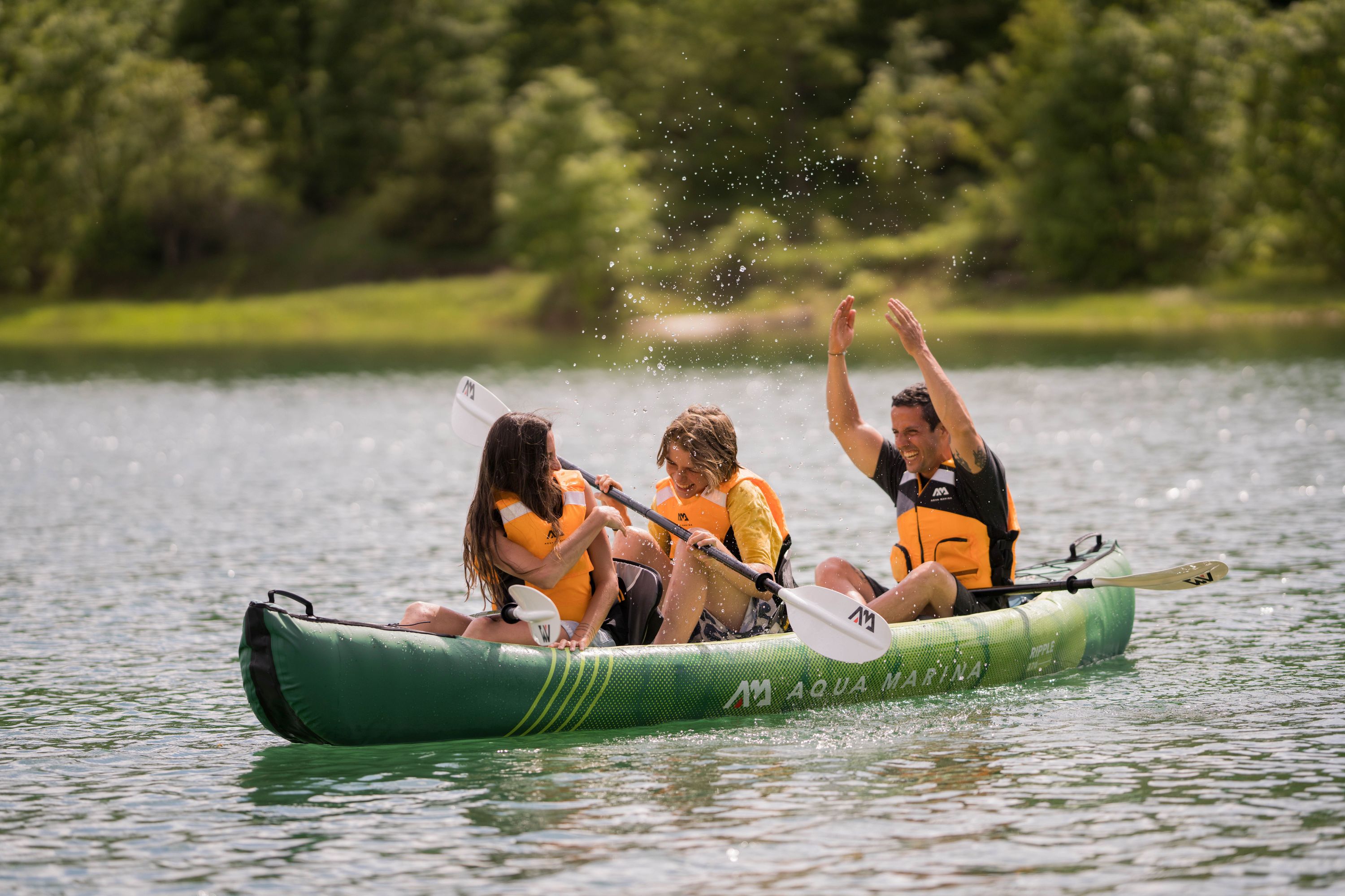 Aqua Marina Kajak RIPPLE für 3 Personen 370 cm