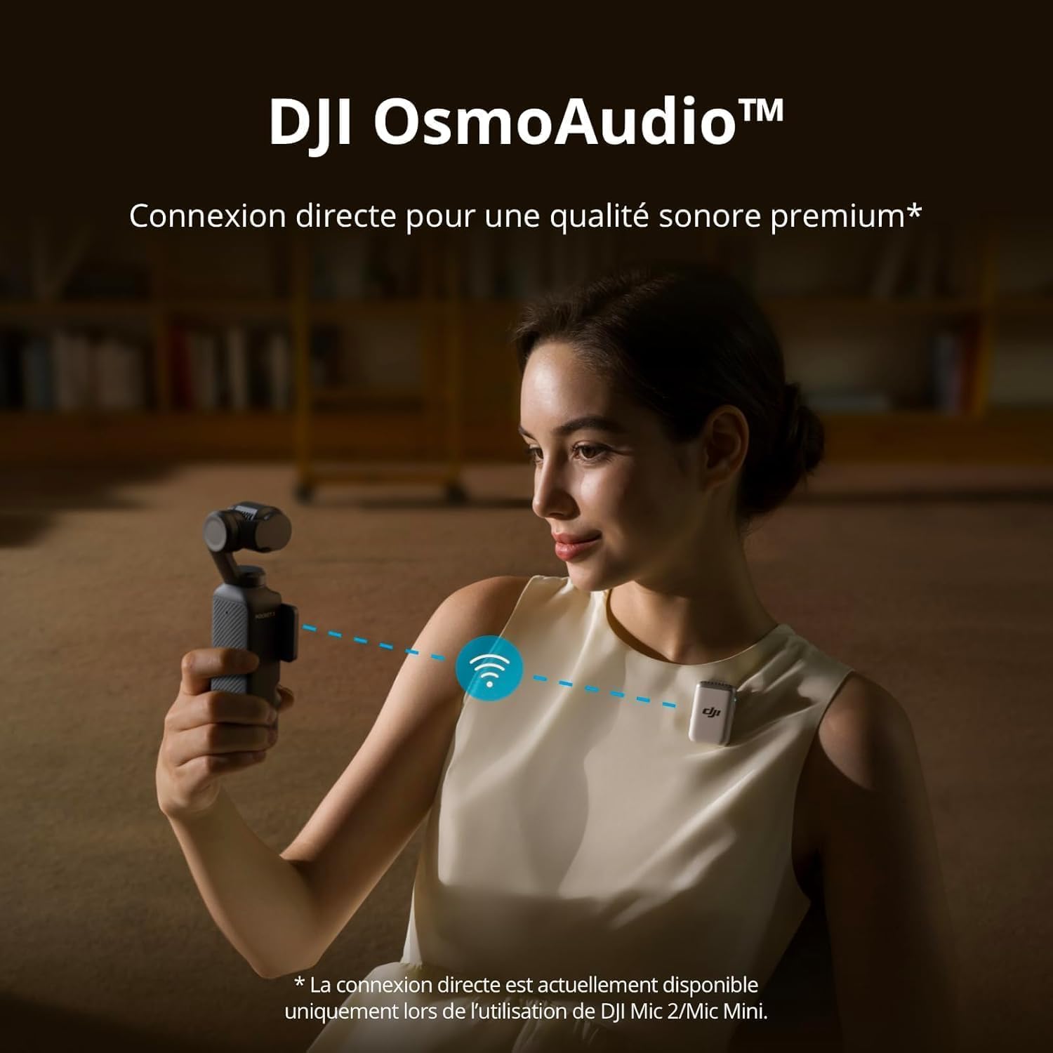 DJI Osmo Pocket 3, digital camera vlog CMOS 1'' et Vidéo 4K/120 ips, Stabilisation à 3 axes, MAP rapide,Suivi Facial/Objets,Écran tactile rotatif 2