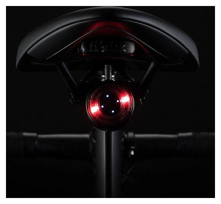 Feu arrière de vélo LED avec recharge USB-C  lumière rouge  5 modes