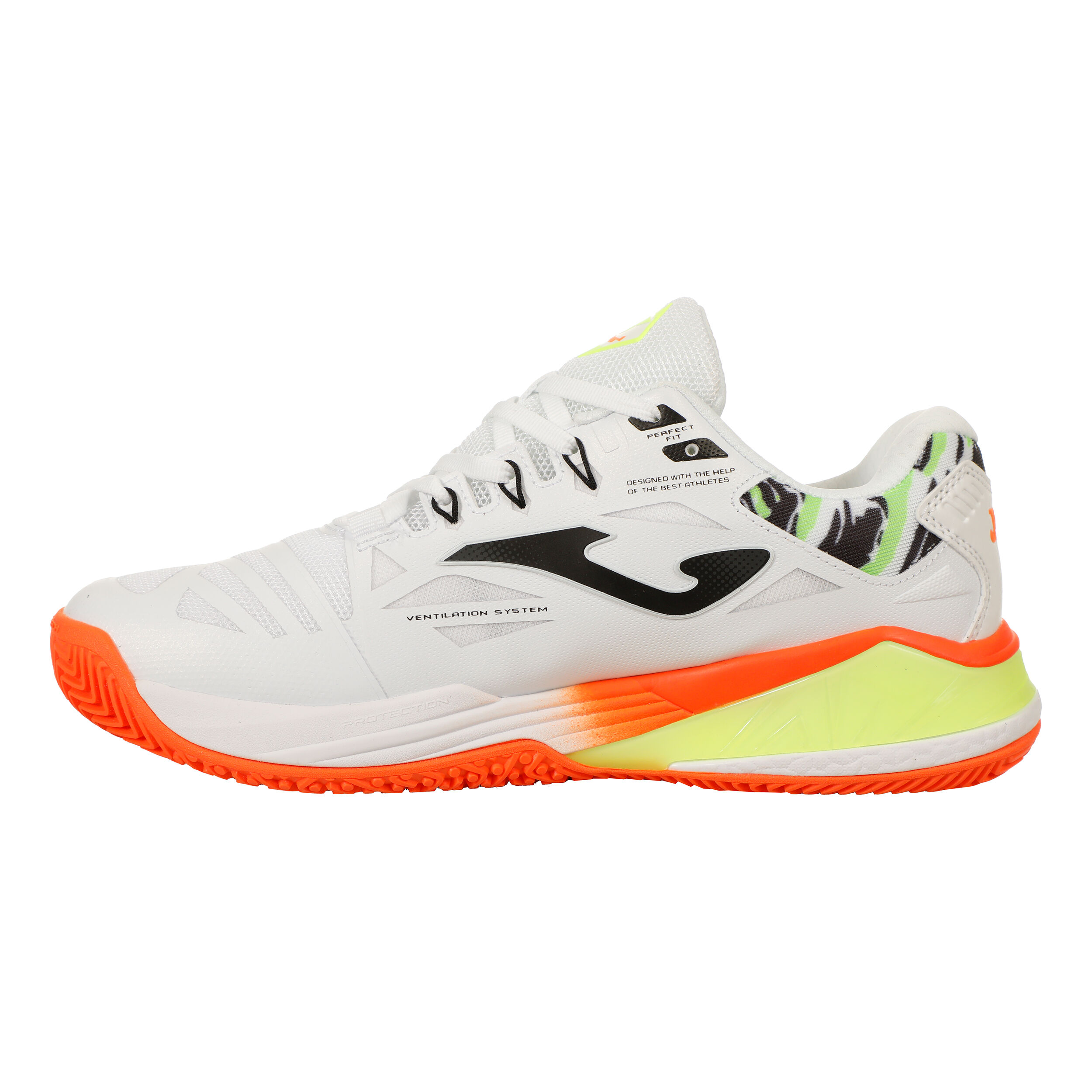Joma Spin Chaussures Padel Hommes - Blanc , Orange