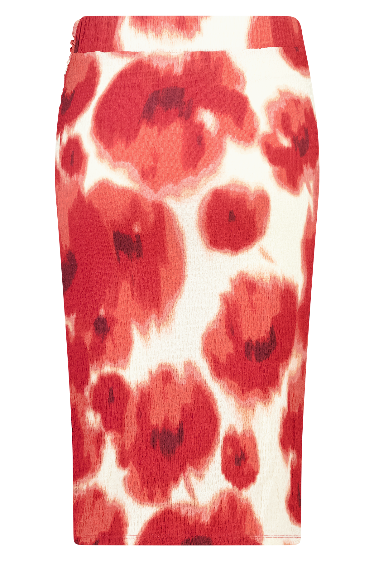 Wikkelrok met print Multi Red