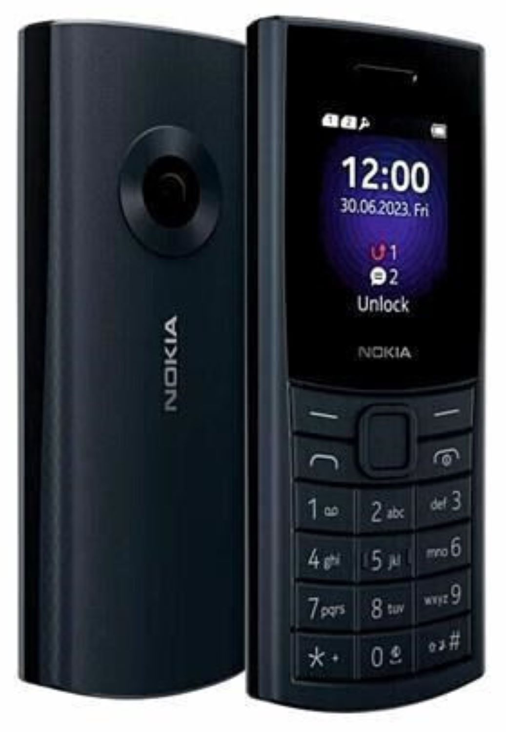 REFURBISHED – Nokia 110 4G (2023) Midnight Blue - Wie Neu