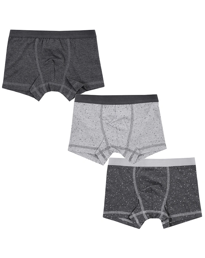 Boxershorts AMAZING SPACE 3er-Pack in grau/anthrazit