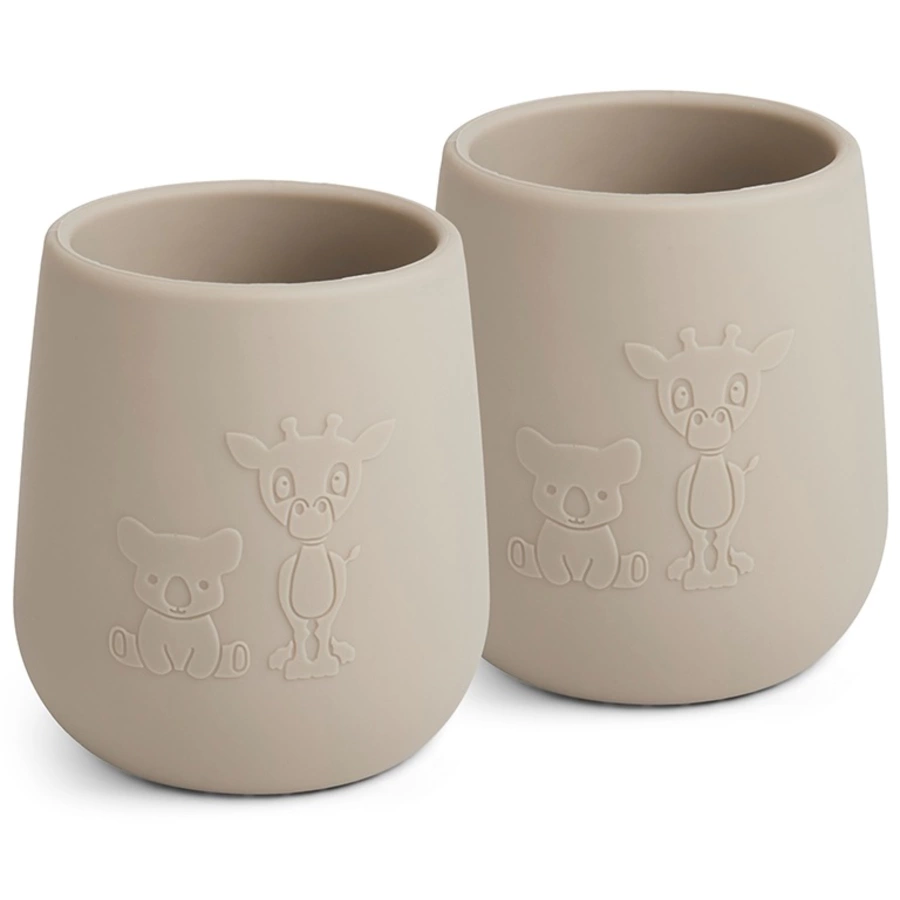 nuuroo Trinkbecher Abel 145ml 2 Stück, Cobblestone
