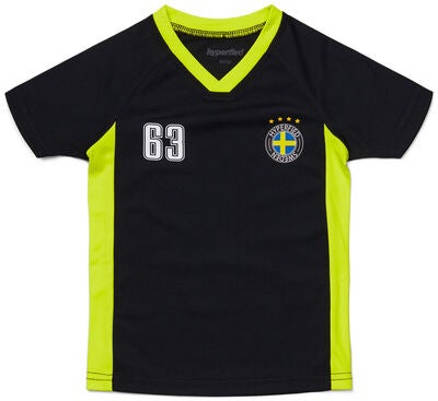 Hyperfied V-Neck Neo Logo T-Shirt, Anthracite