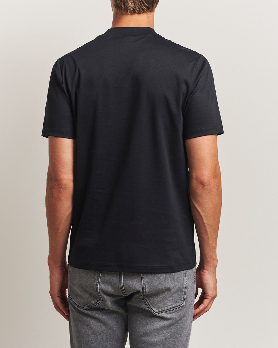 J.Lindeberg Ace Mock Neck T-Shirt Black