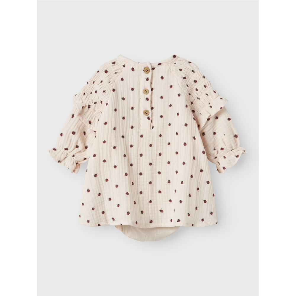 Køb Lil'Atelier Silver Peony Nbflilia Ls Loose Skjorte Kjole Body Lil