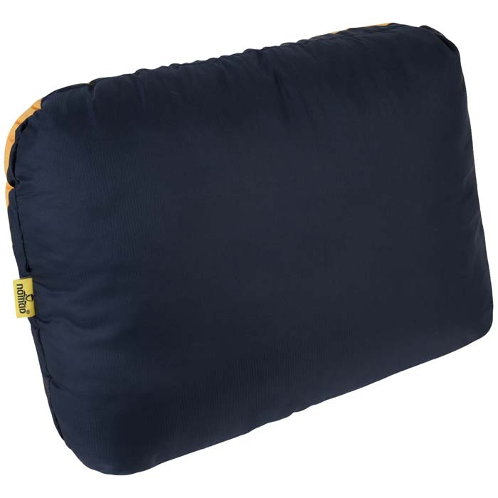 Nomad Drytouch pillow Reisekissen dunkelblau/gelb