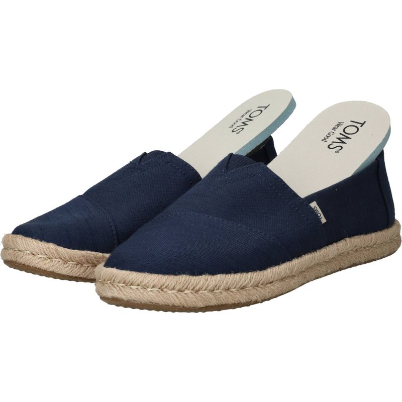 Toms Alpargata Rope 2.0 Instappers Blauw Dames