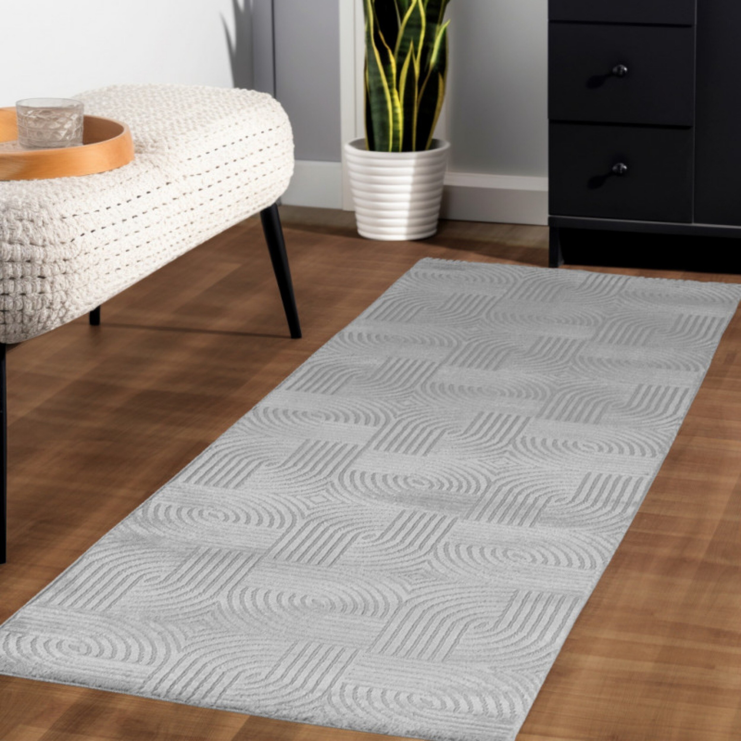Teppich Wohnzimmer Kurzflor Skandinavische Stil Teppich, Einfarbig