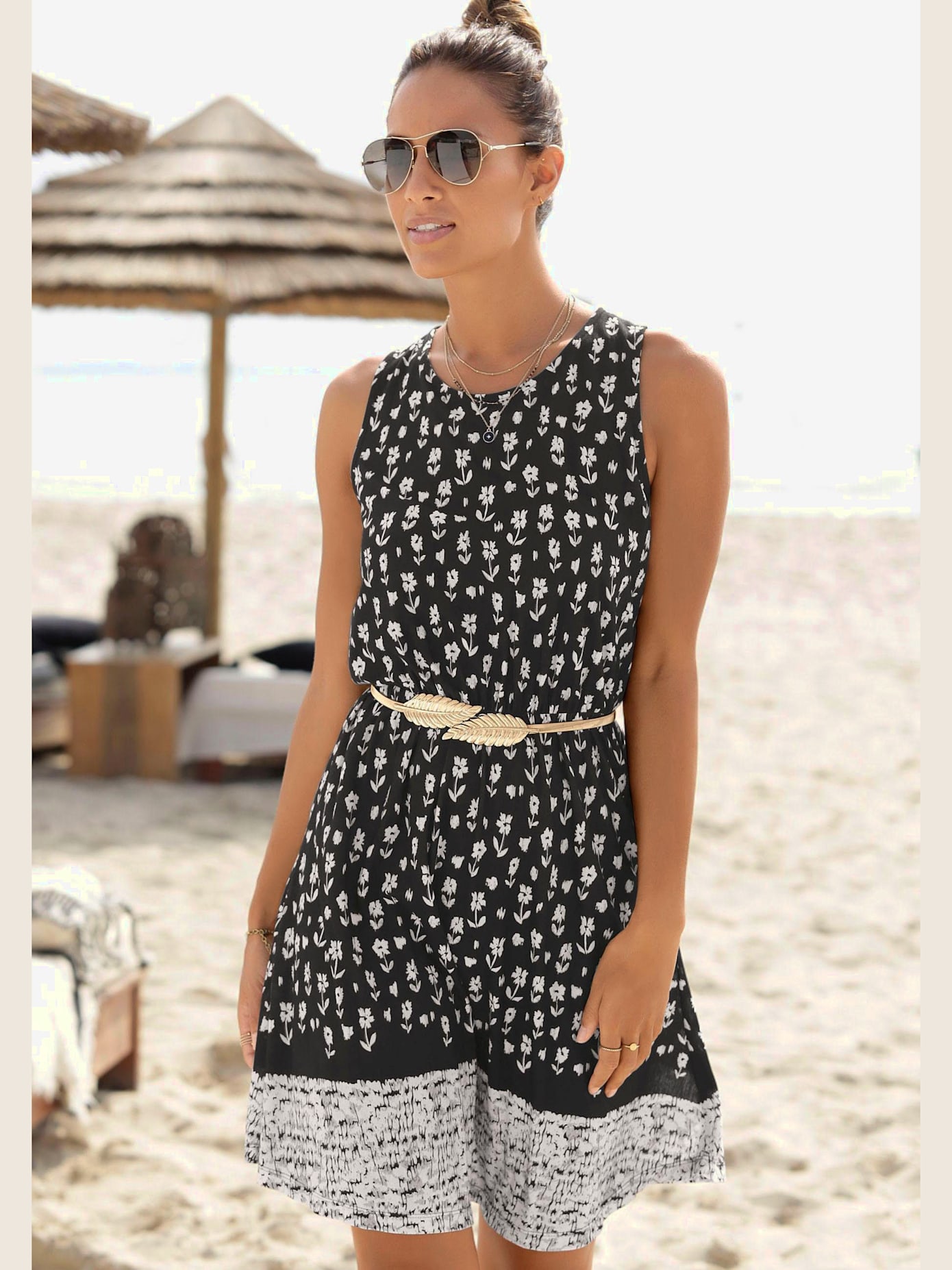 Ceinture décorative et extensible avec boucle plume tendance