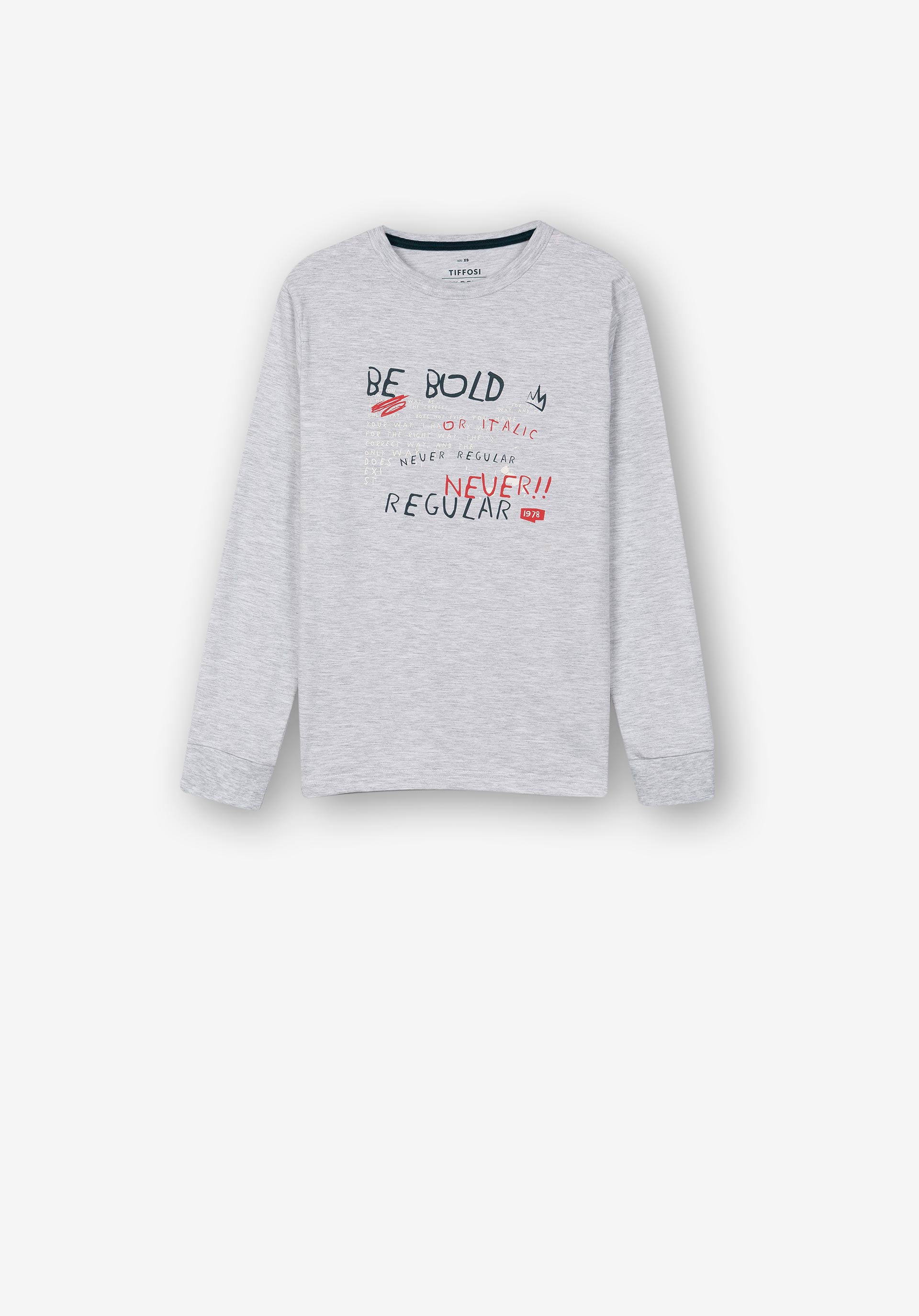 T-shirt com Estampado Frontal