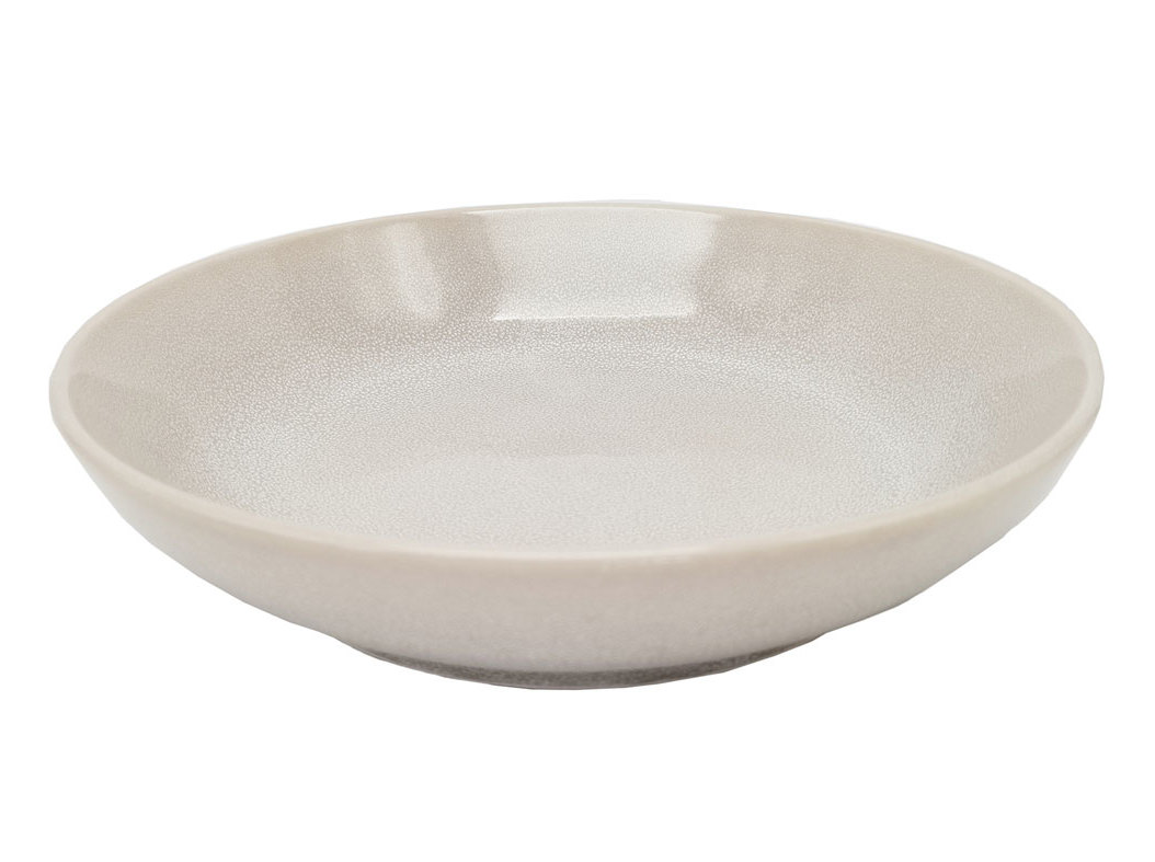PRATO DE SOPA LUNA ACTUEL CINZA GRÉS Ø22CM