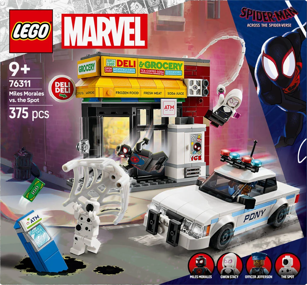 Marvel Spider-Verse: Miles Morales vs. de Spot 76311