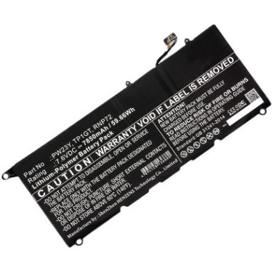 DLH Batterie Li-ion 7.6V 7850mAh 60Wh - 0RNP72 / PW23Y / 0PW23Y / RNP72 / TP1GT