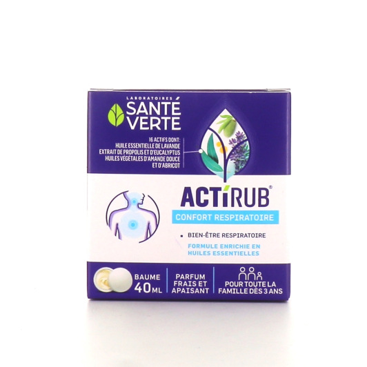 Actirub baume pectoral enfant et adulte - Huiles essentielles