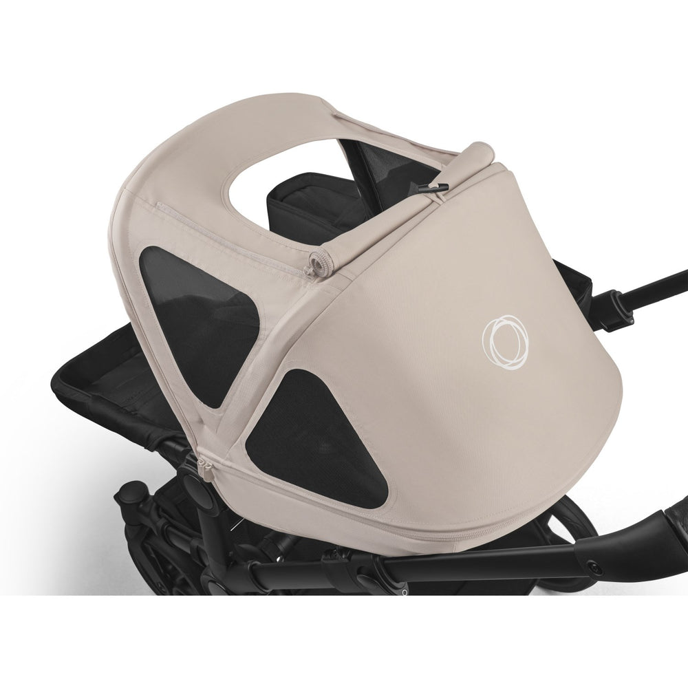Køb Bugaboo Donkey 6 Breezy Sun Canopy Desert Taupe