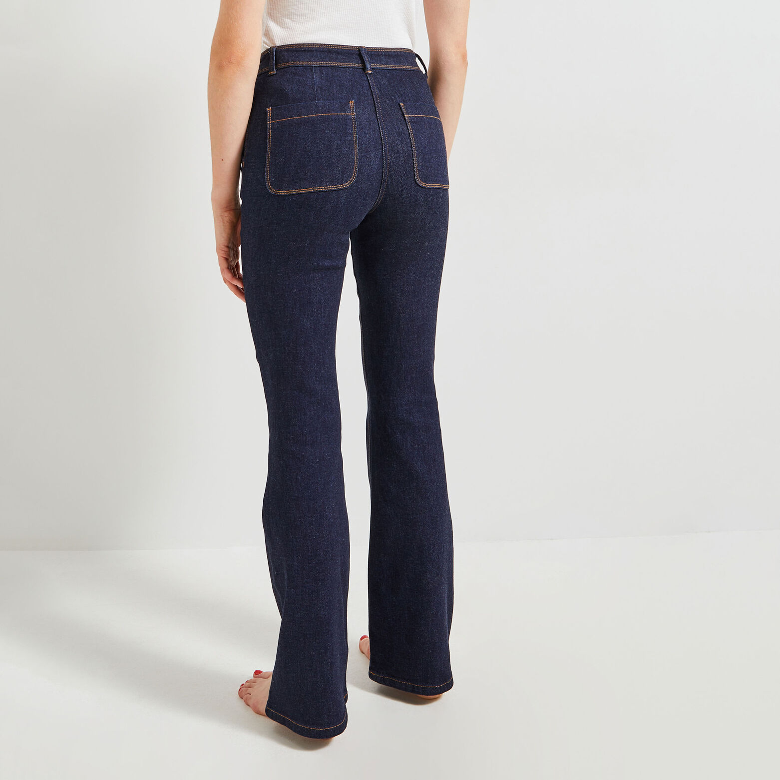 Jean bootcut femme