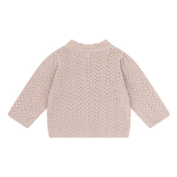 Louisiella Cardigan Ianthe Maille Bébé | Rose