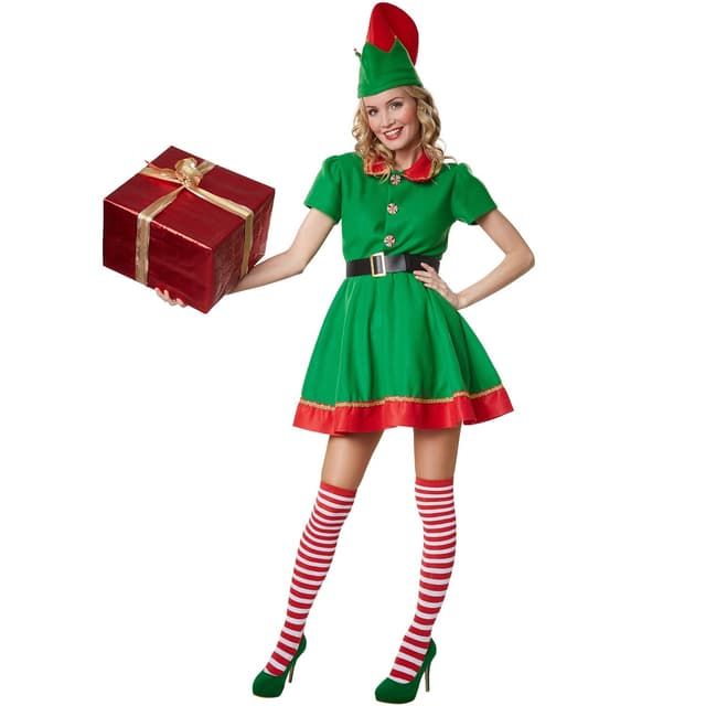 Flittig nisse kostume