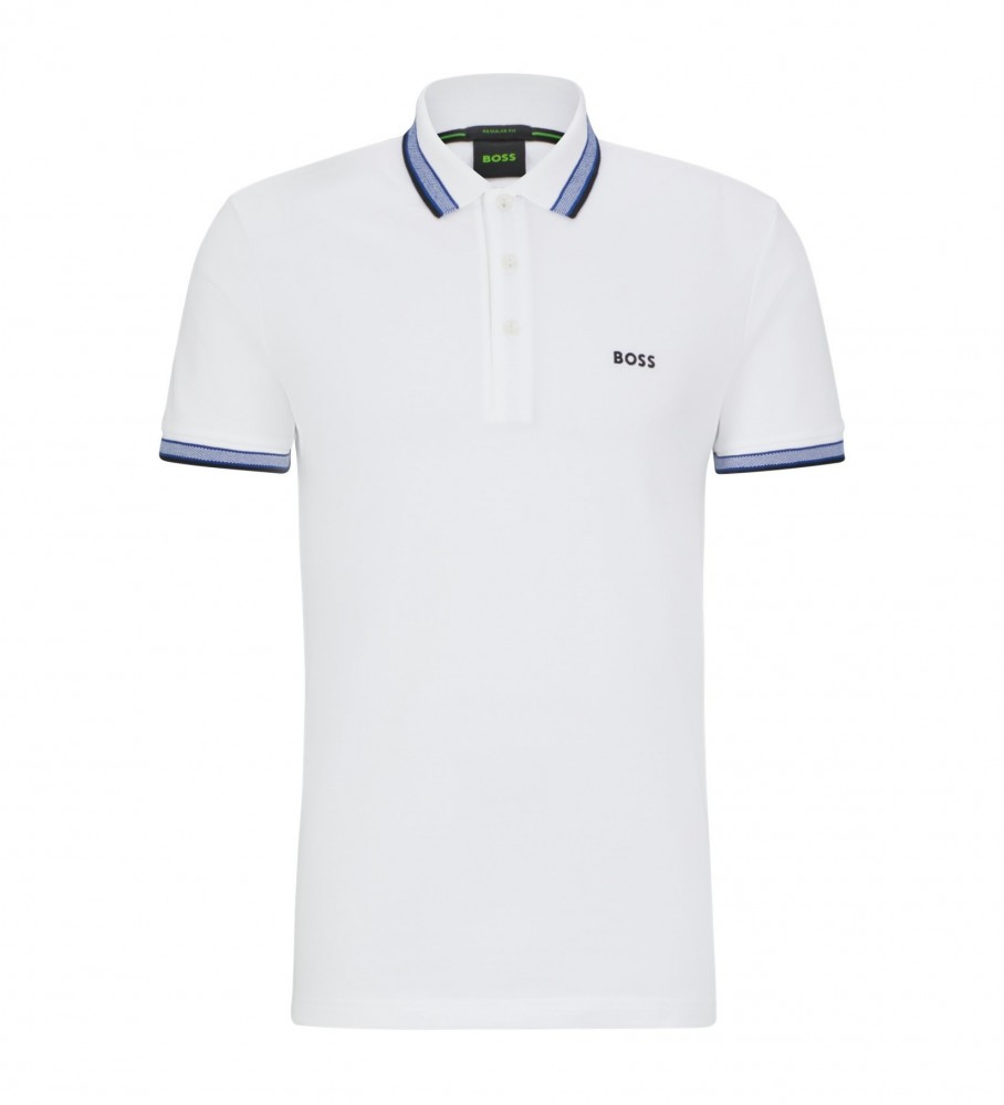 BOSS Polo Paddy branco