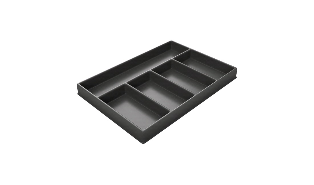 Opbevaringsbakke 5 rum - SP Tools