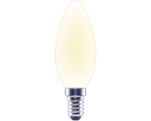 FLAIR LED kaarslamp, dimbaar, C35 E14/6W (60W), 806 lm, 2700 K, warm wit, mat