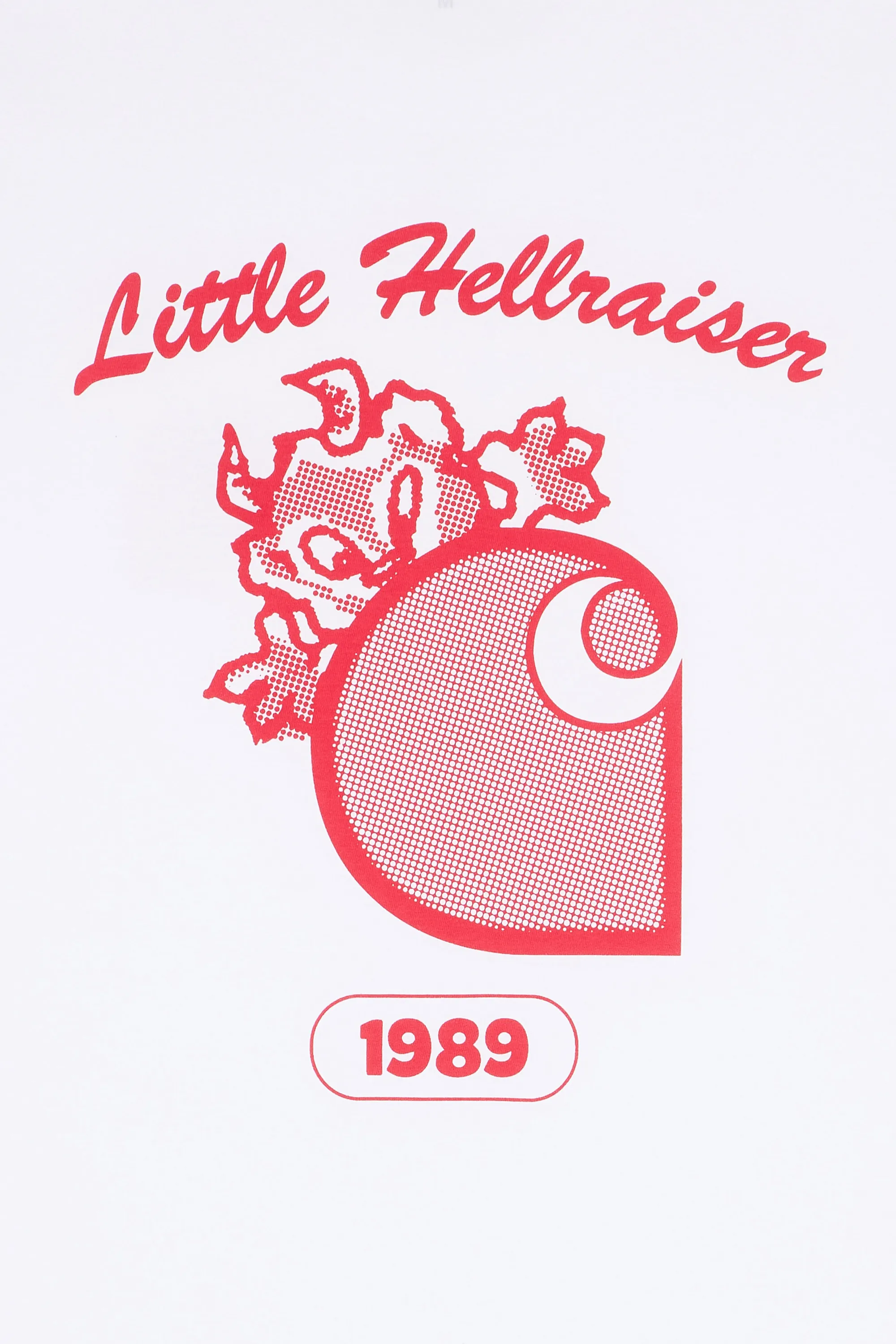 CARHARTT WIP T-shirt S/S Little Hellraiser T-Shirt Blanc