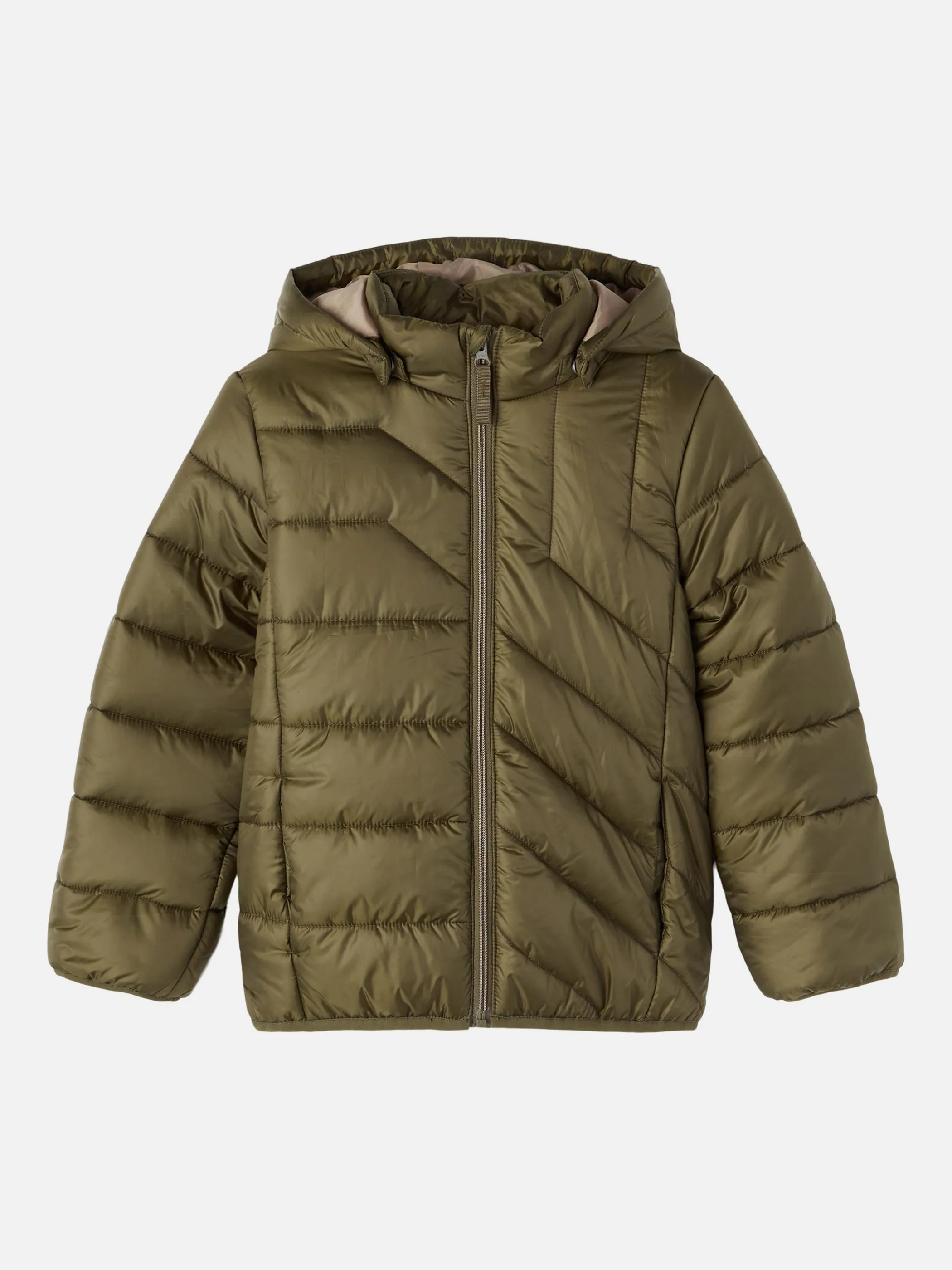 Jungen Steppjacke mit abnehmbarer Kapuze