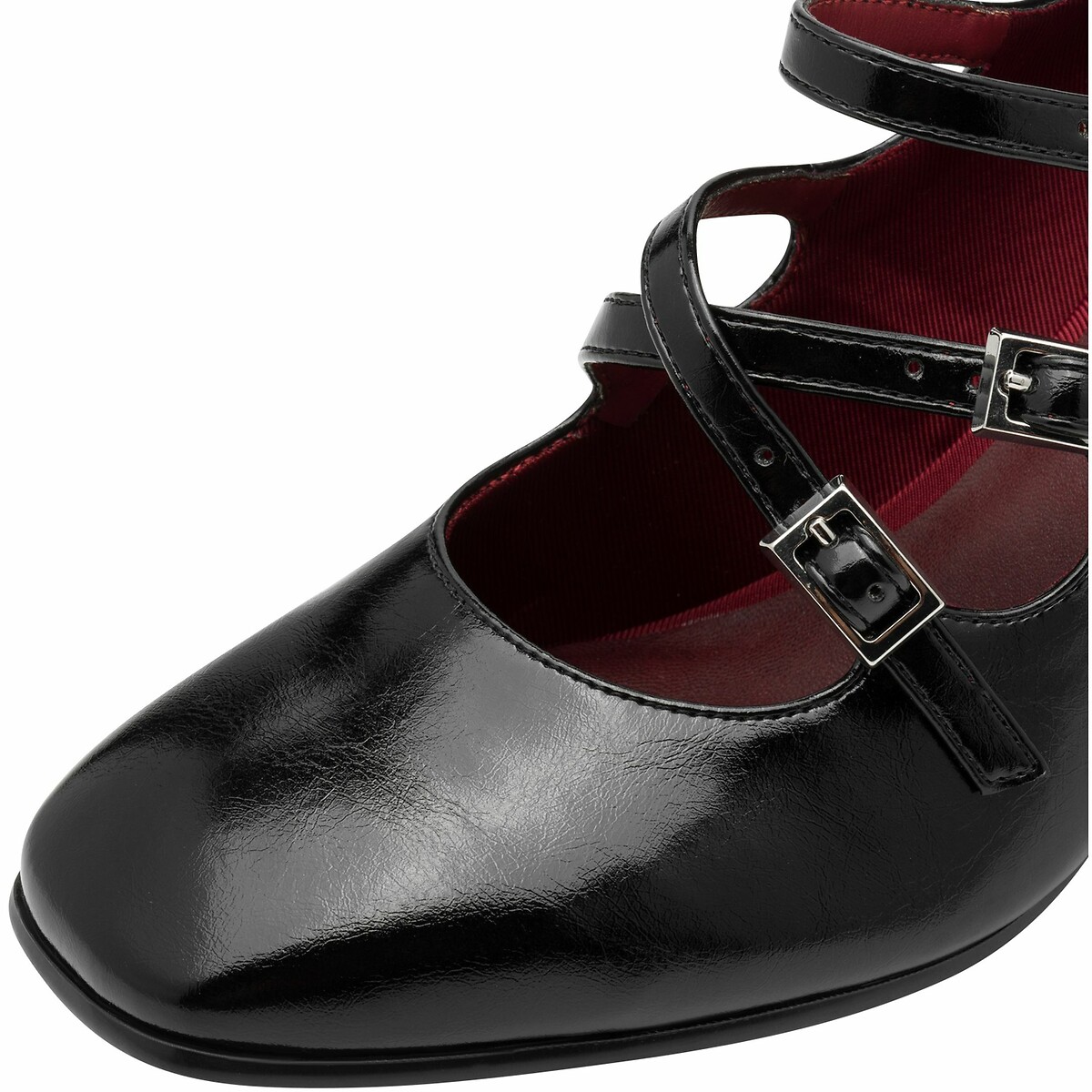TAMARIS<br>Sapatos com tira dupla e salto