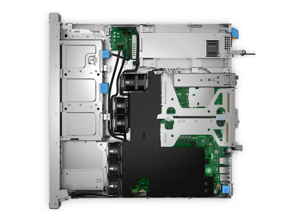 Dell PowerEdge R260 - Server - rack-monterbar 1U - envejs - 1 x Xeon E-2434 / op til 5 GHz - RAM 16 GB - SAS - hot-swap 2.5