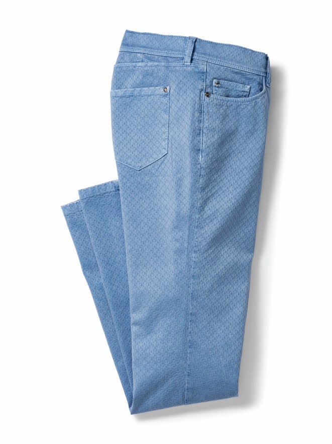 Jacquardhose Tonal
