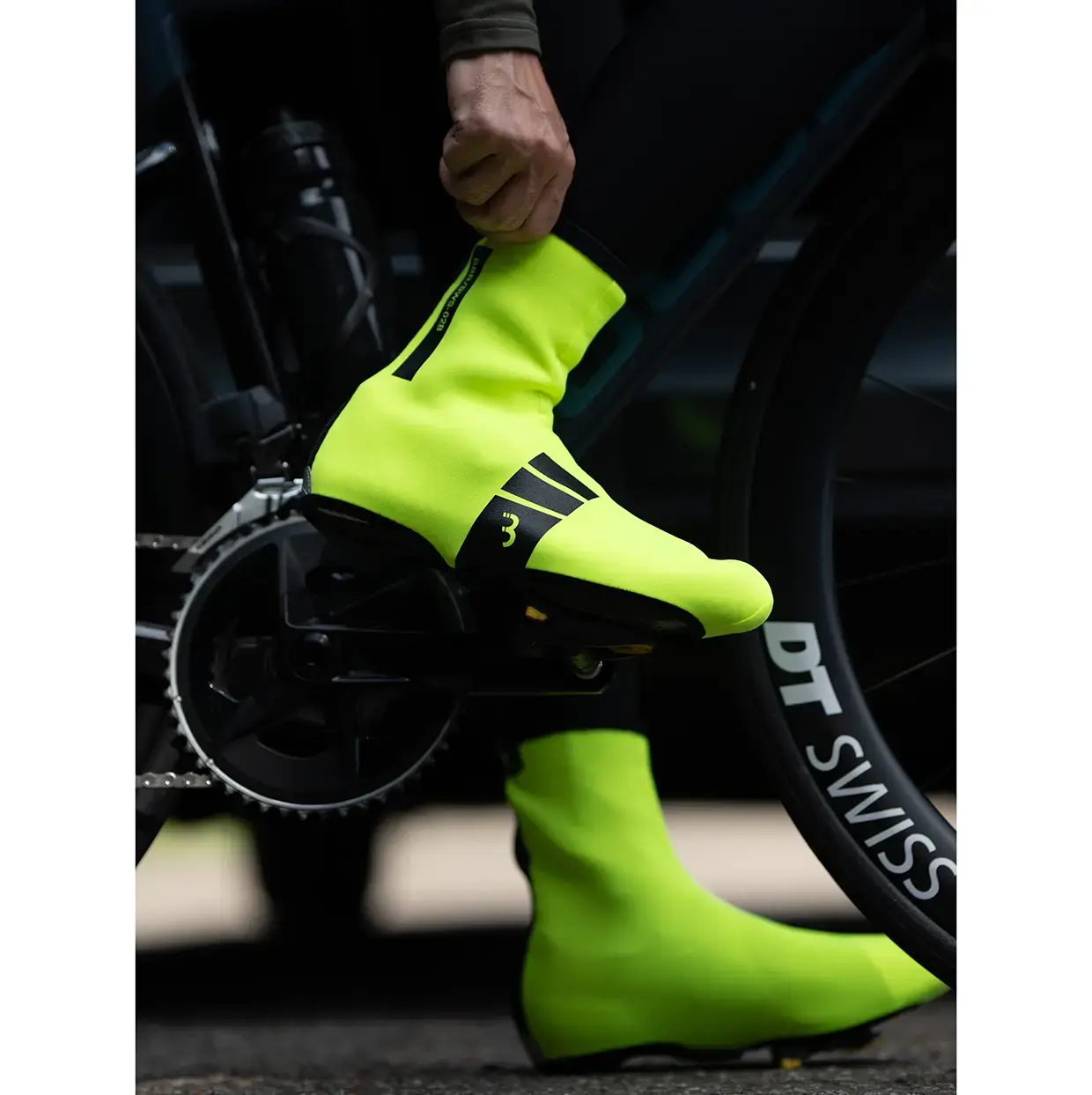 BBB Cycling HeavyDuty OSS BWS-02B Overschoenen Neon Geel