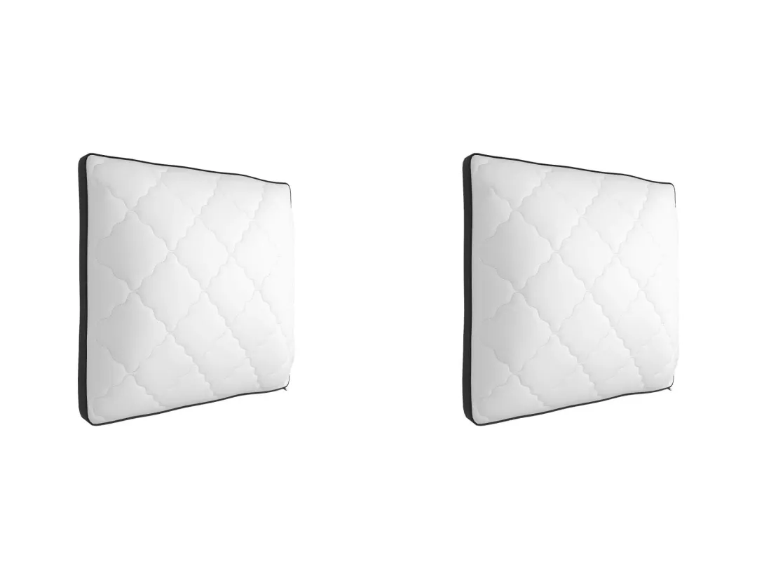 Lot de 2 oreillers Bultex spécial cervicales mousse mémoire 60x60