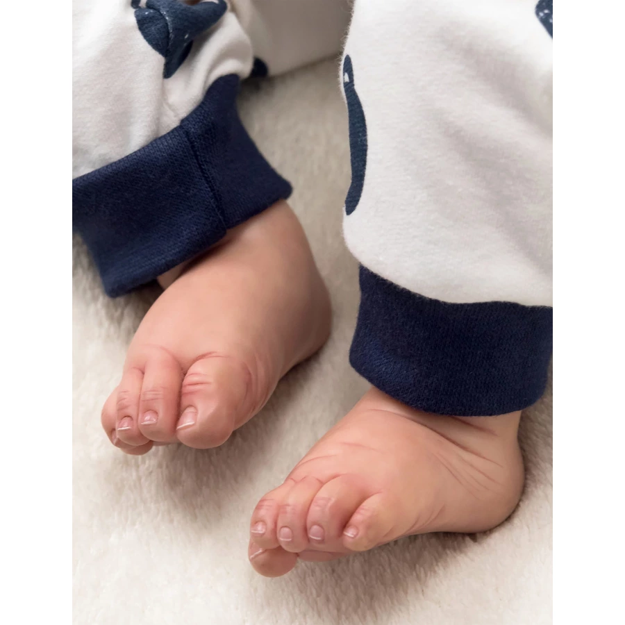 Baby Sweets Overall Lieblingsstücke weiß navy braun