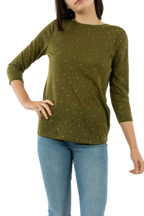 tee shirt only bordeaux vert