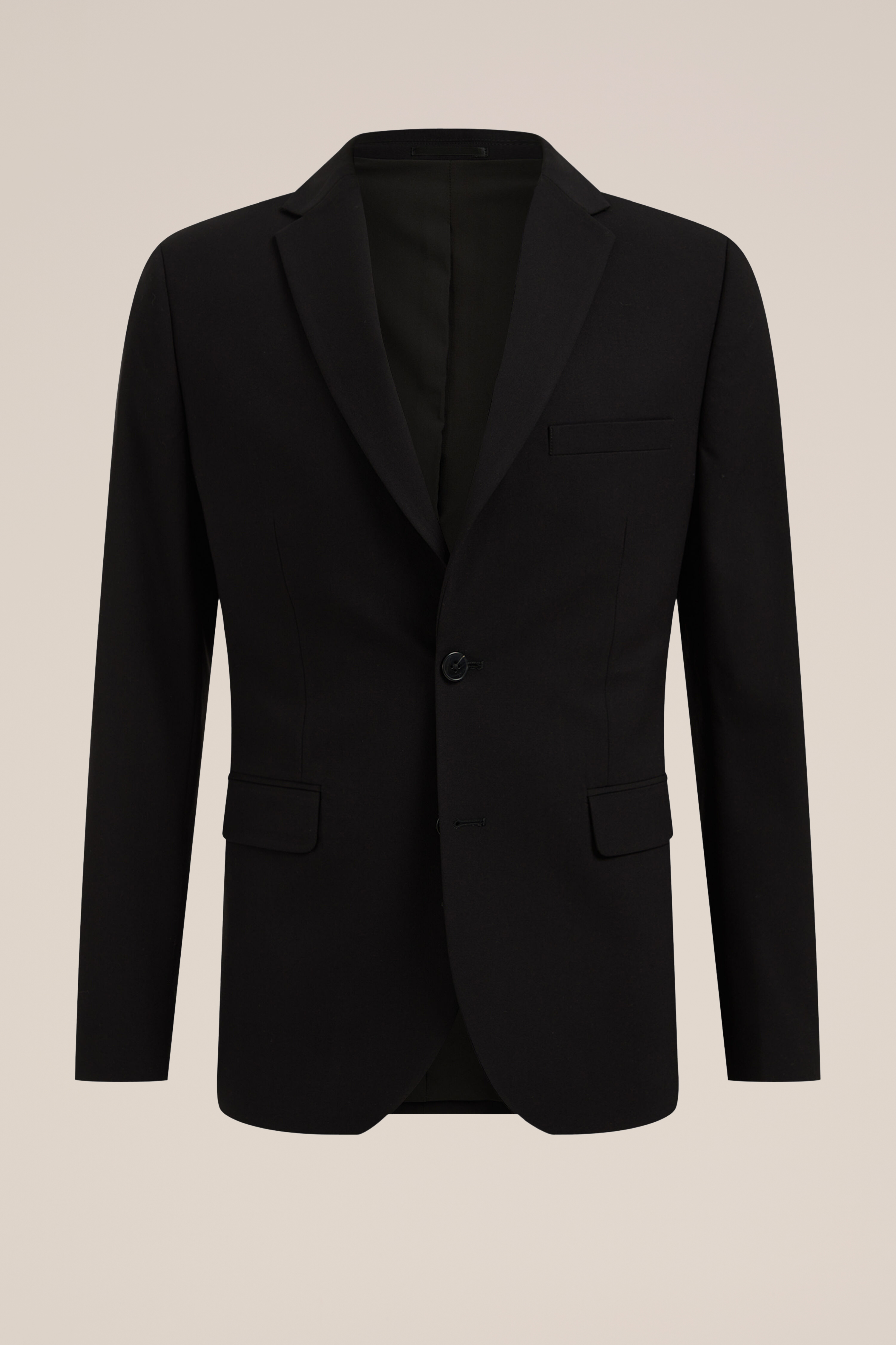 slim fit blazer Fundamentals Zwart