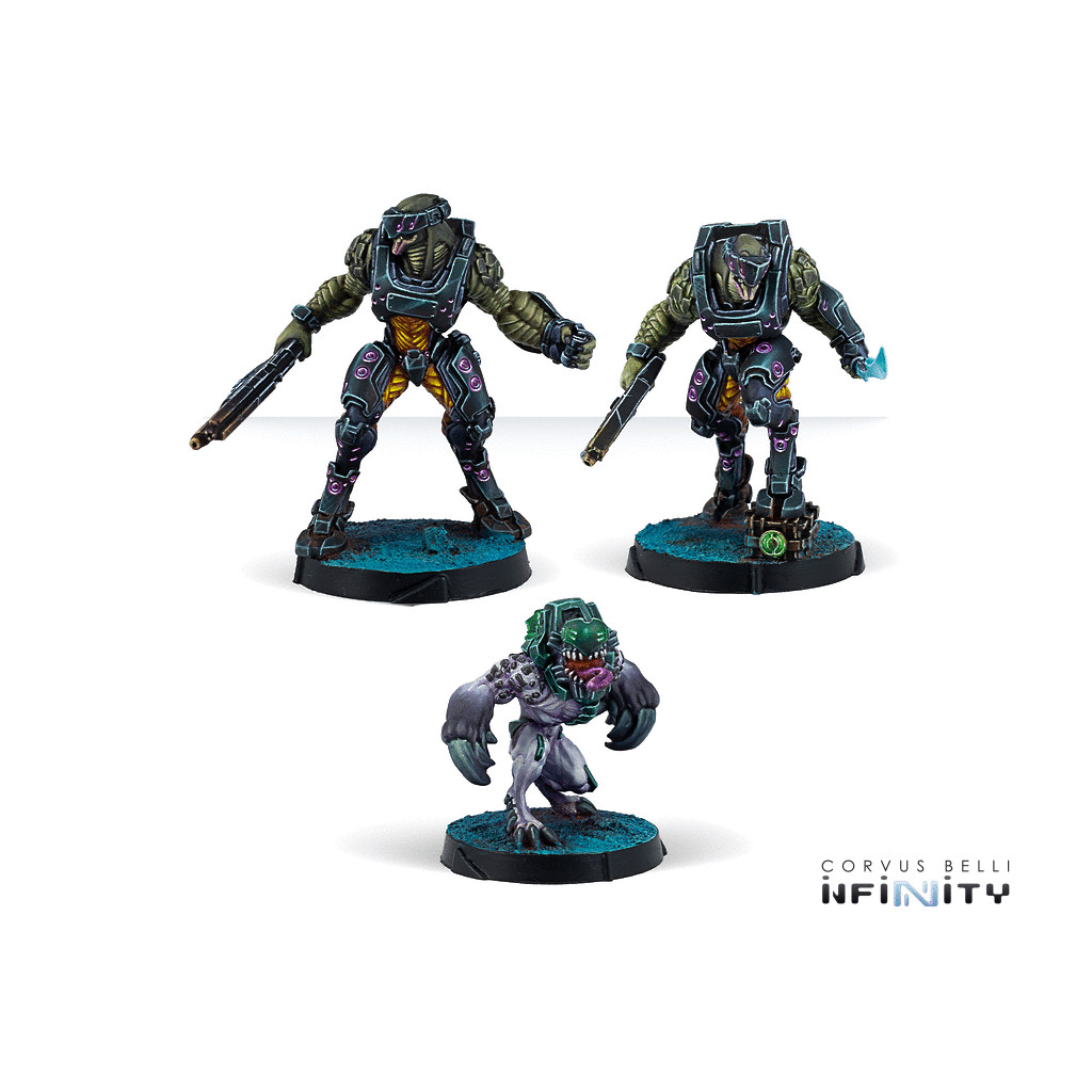 Infinity - Tohaa - Jayth Cutthroats, Shasvastii Independent Assault Group