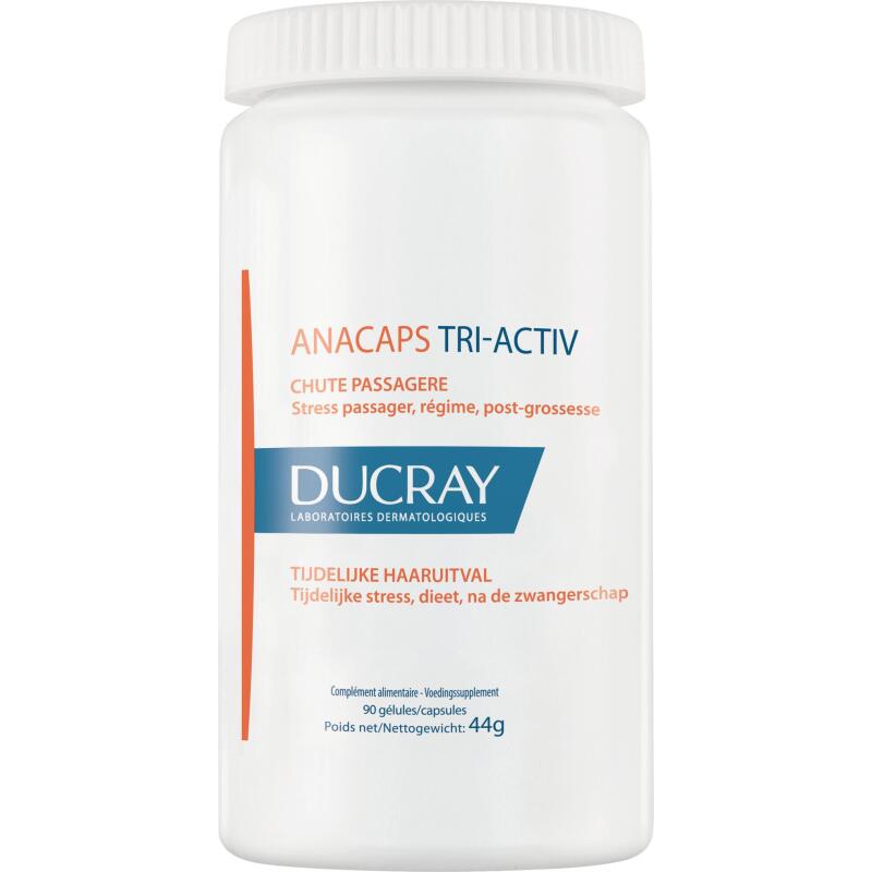 Antichute Passagère Ducray ANACAPS TRI-ACTIV - Boîte de 90 capsules