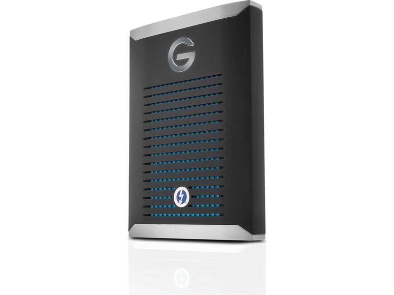 SanDisk PRO Externe SSD G-DRIVE PRO 2000 GB Externe tragbare Festplatte mit 2 TB Speicher
