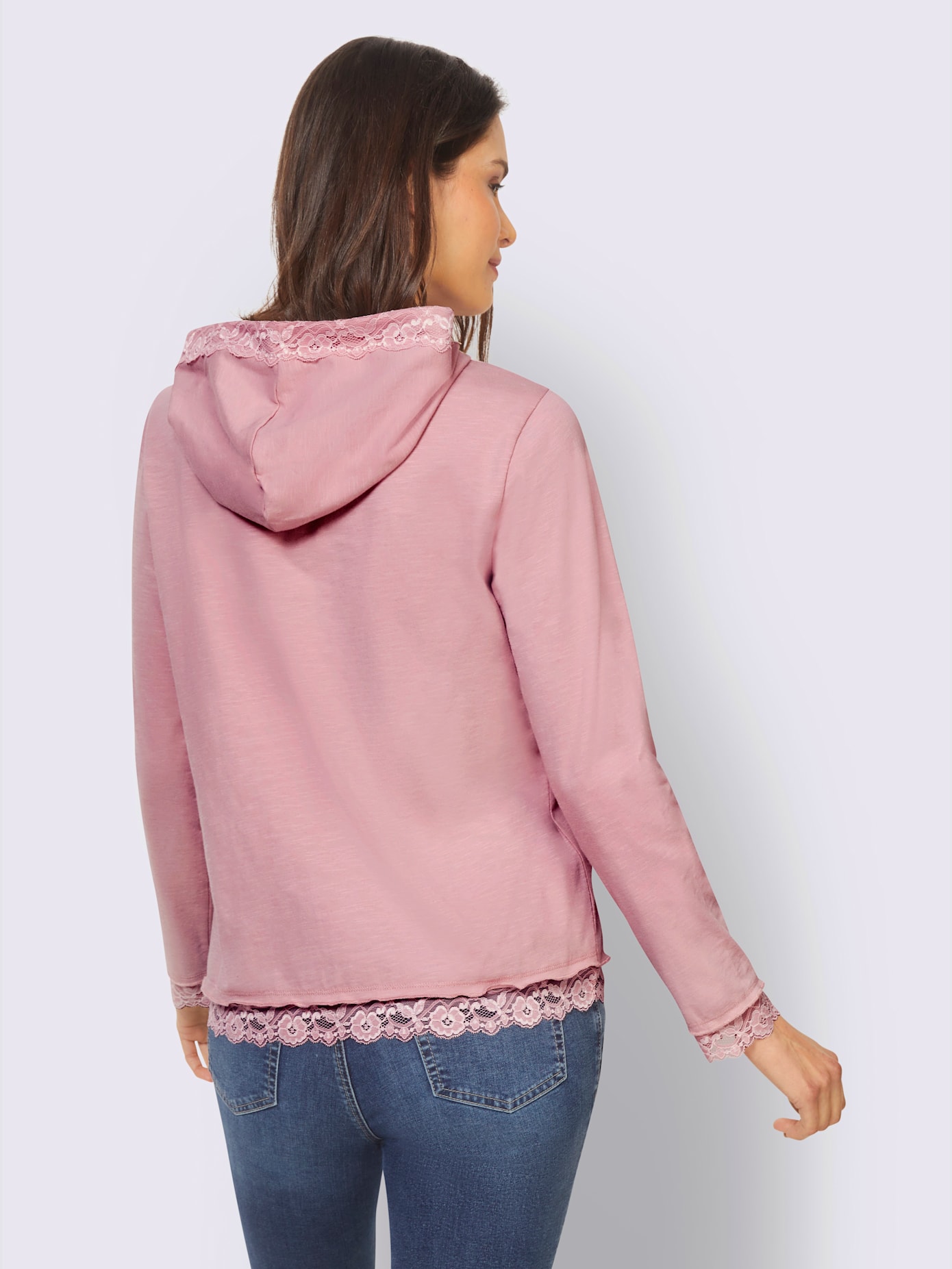 T-shirt à capuche pur coton