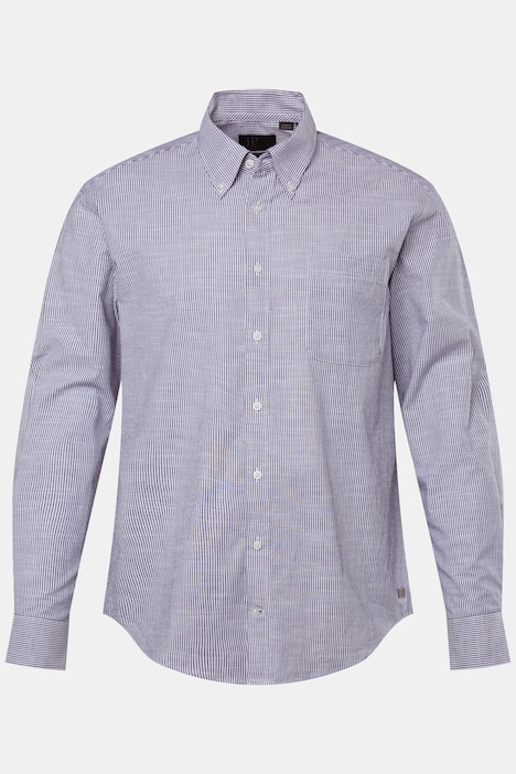 Oxfordhemd, Langarm, Streifen, Buttondown-Kragen, Modern Fit, bis 8 XL