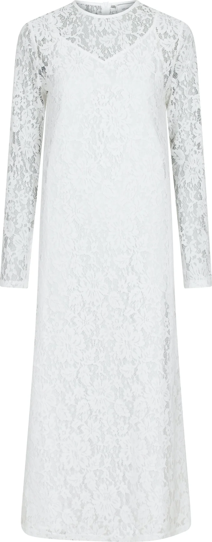 Neo Noir Mary Lace Dress white
