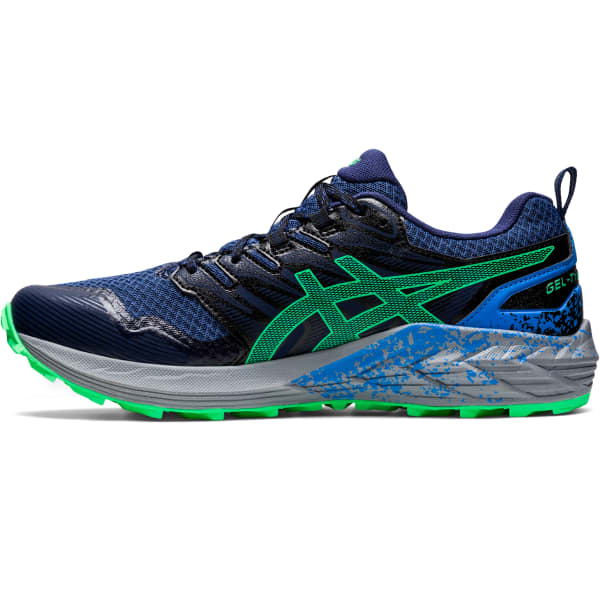 Chaussure trail ASICS GEL TRABUCO TERRA DEEP OCEAN/NEW LEAF